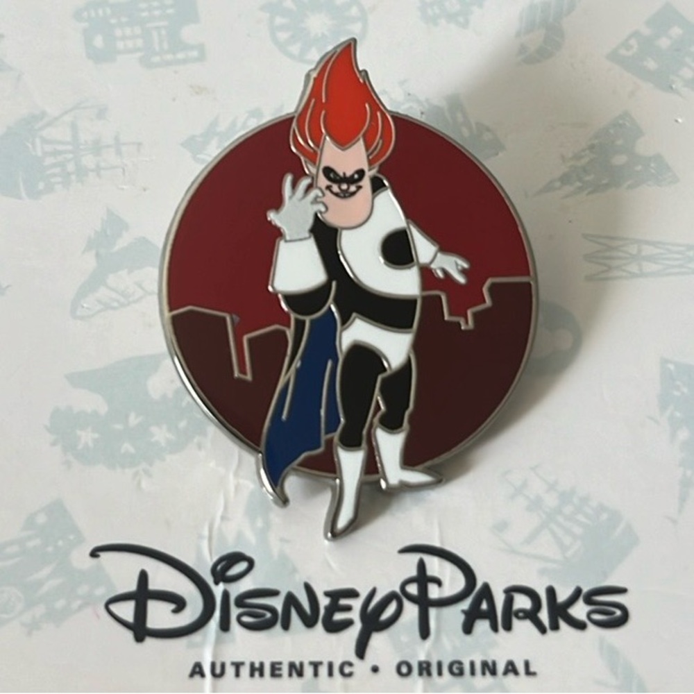 Disney Parks The Incredibles Villain Buddy Syndrome Mystery Pin